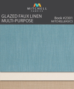 2301 - Glazed Faux Linen