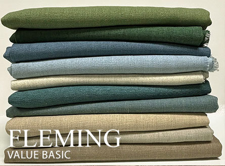 Clean, understated value draperies in timeless and balanced colors